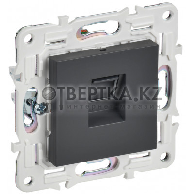 SKANDY Розетка компьютерная RJ45 кат.6 SK-K02T титан IEK SK-K10-2-K48