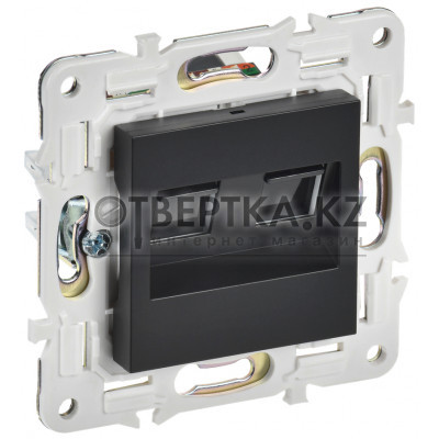 Розетка компьютерная двойная IEK SKANDY RJ45 кат.5E SK-K03Bl SK-K20-1-K02 