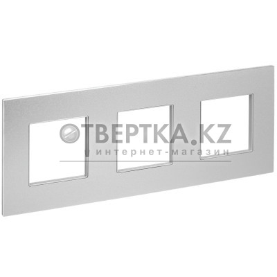 Рамка 3-местная IEK SKANDY SK-F33S SK-M32-M-K23
