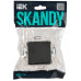 SKANDY Заглушка с суппортом SK-C01T титан IEK SK-PL10-K48