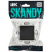 SKANDY Заглушка с суппортом SK-C01G графит IEK SK-PL10-K53