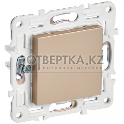 SKANDY Заглушка с суппортом SK-C01Sa песочный IEK SK-PL10-K98