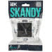 SKANDY Розетка без заземления с защитными шторками 10А SK-R01Bl черный IEK SK-R13-10-K02