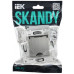 SKANDY Розетка 1-местная с заземлением с защитными шторками и крышкой 16А IP44 SK-R11N металл никель IEK SK-R16-16-44-K50