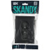 SKANDY Розетка 2-местная без заземления с защитными шторками 10А в сборе SK-R09G графит IEK SK-R23-10-K53-F