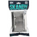 SKANDY Розетка 2-местная и крышкой 16А в сборе IP44 SK-R12N металл никель IEK SK-R26-16-44-K50-F