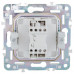 SKANDY Выключатель 1-клавишный кнопочный 10А SK-V14Gr серый IEK SK-V17-0-10-K03