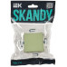 SKANDY Выключатель 1-клавишный кнопочный 10А SK-V14G мятный IEK SK-V17-0-10-K06