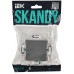 SKANDY Вывод кабеля SK-O01Gr серый IEK SK-VK10-0-K03