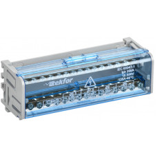 TEKFOR Шины на DIN-рейку (кросс-модуль) ШНК 2х15 LPEN IEK TF-DN10-2-15-125 в Кокшетау