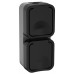 TORS Розетка 2-местная вертикальная 16А IP55 TS132 графит IEK TS-R26-16-55-V-K53