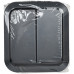 TORS Выключатель двухклавишный 10А IP55 TS105 графит IEK TS-V20-0-10-55-K53