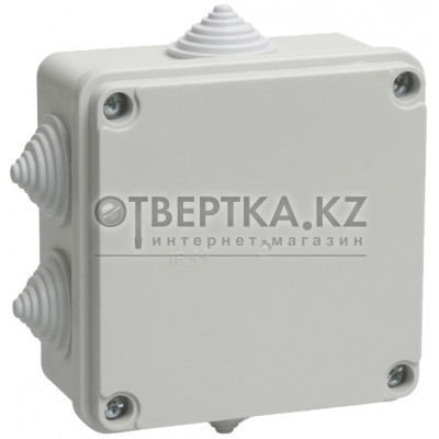 Коробка распаячная IEK КМ41233 IP44 6 UKO11-100-100-050-K41-44 UKO11-100-100-050-K41-44 