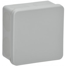 Коробка распаячная двухкомпонентная КМ42435 для открытой проводки безгалогенная (HF) 80х80х40мм IP67 8 вводов серая IEK UKO21-080-080-040-K41-66 Коробка распаячная двухкомпонентная КМ42435 для открытой проводки безгалогенная (HF) 80х80х40мм IP67 8 вводов серая IEK UKO21-080-080-040-K41-66