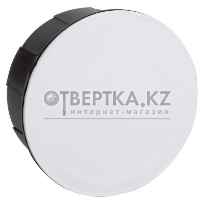 Коробка распаячная КМ41005 для твердых стен безгалогенная (HF) D=70х30мм с крышкой IEK UKT01-070-030-000