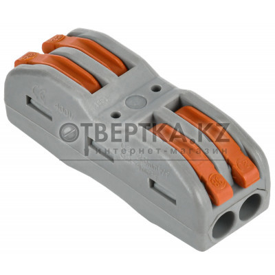 Строительно-монтажная клемма СМК 222-4122 проходная (50шт/упак) IEK UKZ20-4122-050