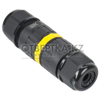 Коннектор кабельный герметичный WTP-102 3 PIN IP68 IEK UWC10-I-024-3-68