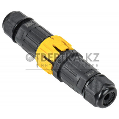 Коннектор кабельный герметичный WTP-204 3 PIN IP68 IEK UWC30-I-020-3-68