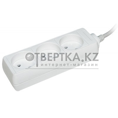 Удлинитель IEK У3 2P 10А/250В WYP10-06-03-01-N WYP10-06-03-01-N 