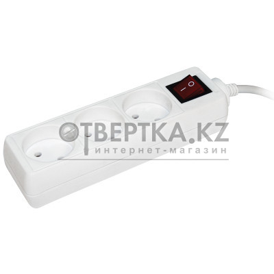 Удлинитель IEK У3К 2P 10А/250 WYP10-06-03-03-K-N WYP10-06-03-03-K-N 