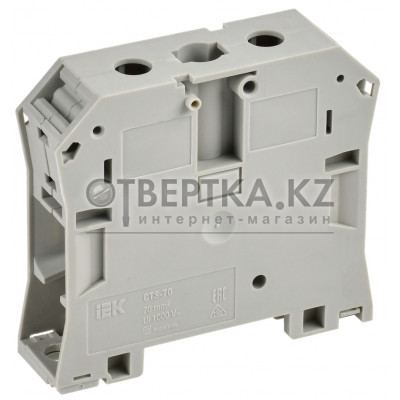 Колодка клеммная IEK CTS 70мм2 YCT10-00-K03-070 YCT10-00-K03-070 