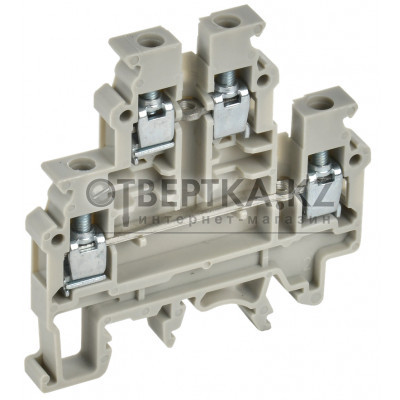 Колодка клеммная IEK CTS-ML 4мм2 YCT13-00-2-K03-004 YCT13-00-2-K03-004 