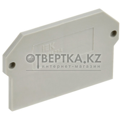 Заглушка для колодки клеммной IEK CTS-DT 4мм2 YCT15-04-K03-004-ZGL YCT15-04-K03-004-ZGL 