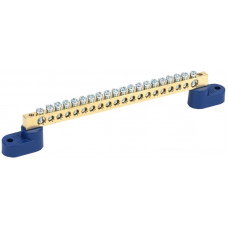 Шина N "ноль" на двух угловых изоляторах ШНИ-6х9-20-У2-С IEK YNN10-69-20C2-K07