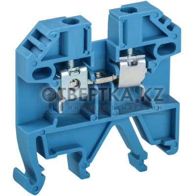 Клемма винтовая КВИ-2,5мм2 синяя IEK YZN30-002-K07