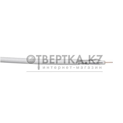 Кабель коаксиальный ITK RG6 75Ом CCS 1,02мм FPE 96x0,12мм ПВХ CC1-R6F1-111