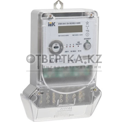 Счетчик электрической энергии IEK STAR 304/1 С4-10 100 Э 4ШИО CCE-3C4-2-02-1
