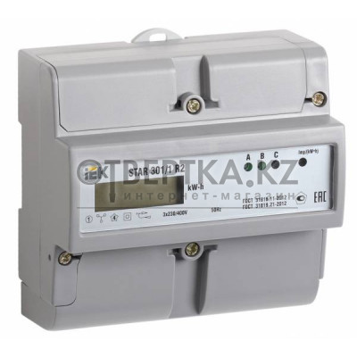 Счетчик электрической энергии IEK STAR 301/1 R2-5(60)Э CCE-3R1-1-02-1