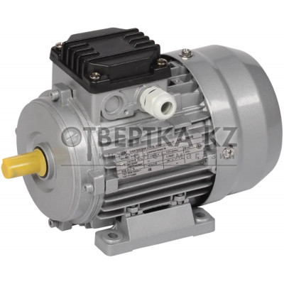 Электродвигатель асинхронный трехфазный IEK АИР 56B4 380В 0,18кВт 1081 DRV056-B4-000-2-1510