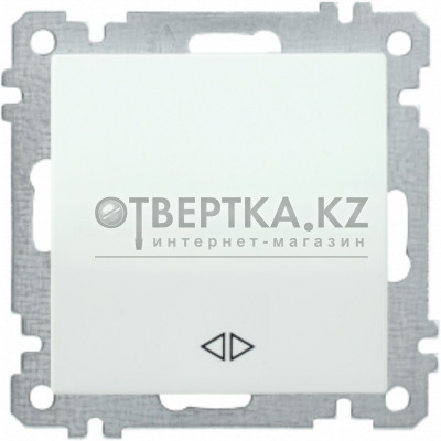 Выключатель 1 клав. IEK ВС10-1-3-Б белый EVB13-K01-10-1