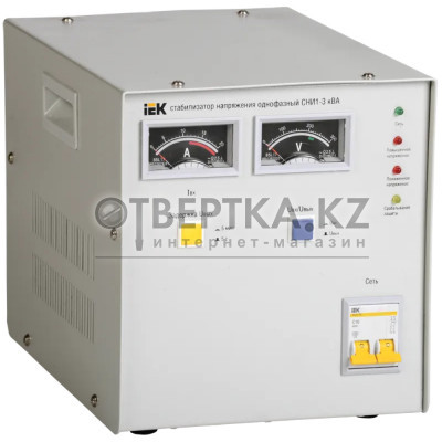 Стабилизатор напряжения однофазный IEK СНИ1-3 кВА IVS10-1-03000