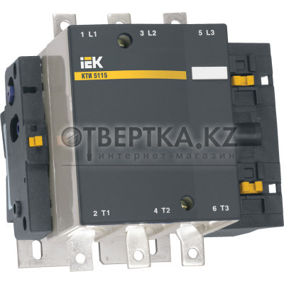 Контактор IEK КТИ-5185 185А 400В/АС3 KKT50-185-400-10