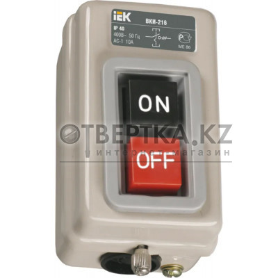 Выключатель IEK ВКИ-216 3Р 10А 230/400В IP40 KVK20-10-3