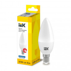 Лампа IEK LED ALFA C35 10Вт 230В 6500К E14 LLA-C35-10-230-65-E14 в Караганде