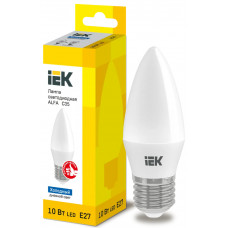 Лампа свеча IEK LED ALFA C35 10Вт 230В 6500К E27