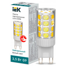 Лампа капсула IEK LED CORN 3,5Вт 230В 4000К G9 в Алматы