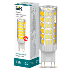 Лампа капсула IEK LED CORN 7Вт 230В 4000К G9 в Актау