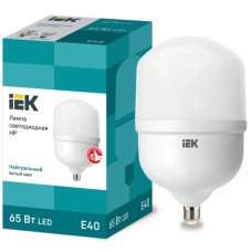 Лампа IEK LED HP 65Вт 230В 4000К E40 в Актобе