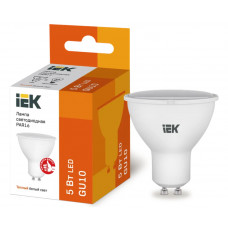Лампа IEK LED PAR16 5Вт 230В 3000К GU10 в Актобе