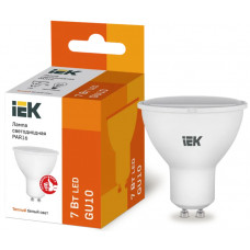 Лампа IEK LED PAR16 7Вт 230В 3000К GU10 в Актобе