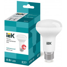 Лампа IEK LED R63 8Вт 230В 4000К E27