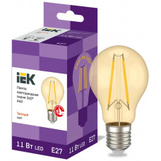 Лампа груша IEK LED A60 11Вт 230В 2700К E27 в Актау