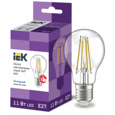 Лампа груша IEK LED A60 11Вт 230В 6500К E27 в Актау
