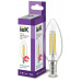 Лампа свеча IEK LED C35 5Вт 230В 4000К E14 LLF-C35-5-230-40-E14-CL