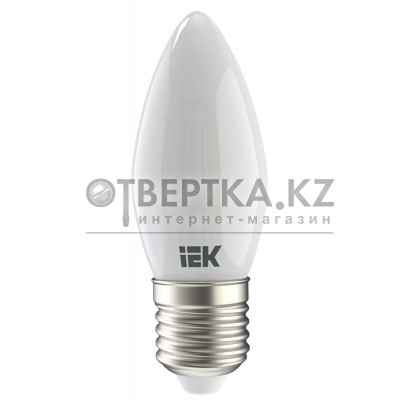 Лампа свеча IEK LED C35 7Вт 230В 3000К E27 LLF-C35-7-230-30-E27-FR