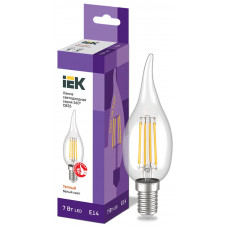 Лампа светодиодная IEK LED CВ35 7Вт 230В 3000К E14 в Караганде